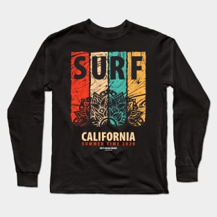 california surf summer Long Sleeve T-Shirt